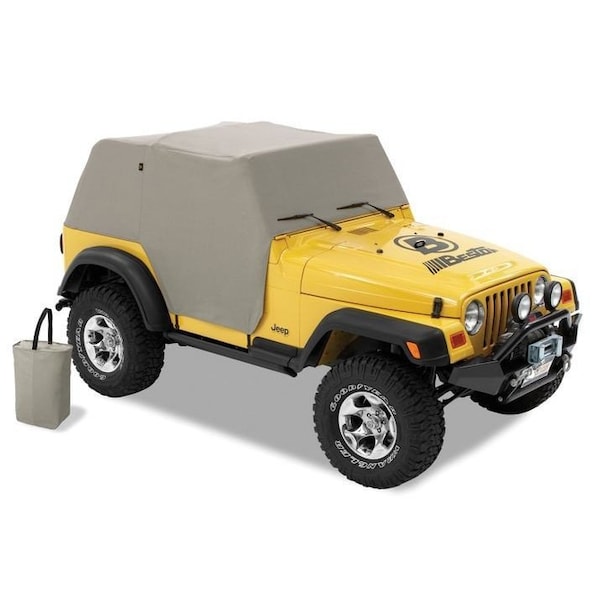 Bestop All Weather Jeep Trail Cover For Jeep 1997-2006 Wrangler TJ 81037-09 - main